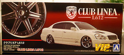 Aoshima 046449 Felgen Club Linea L 612 20 Zoll inkl. Reifen 1:24 # 83 A
