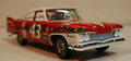 1960 Plymouth Fury # 43 Richard Petty Christmas Edition 1:24 Autoworld 24003