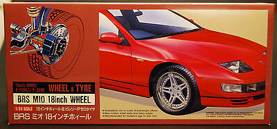 Fujimi 19134 BRS Mio Felgen 18Zoll inkl. Pirelli P-Zero, 1:24