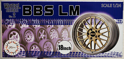 Fujimi 193434 Felgen BBS LM 18 Zoll inkl. Reifen Bridgestone Potenza 1:24 #N02