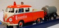 1959 Volkswagen VW T 1 Bulli Doka Straßenmeisterei 1:24 Motor Max 79674