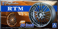 Aoshima 053713 Felgen Trafficstar RTM 20 Zoll inkl. Reifen 1:24 #38
