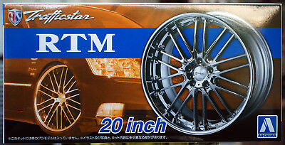 Aoshima 053713 Felgen Trafficstar RTM 20 Zoll inkl. Reifen 1:24 #38