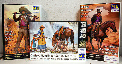35203B Master Box Outlaw Series alle drei Figurensätze 1:35