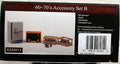 KA Models KA24013 1960~70´s Accessory Set B Kühlschrank Radio Milchflasche 1:24