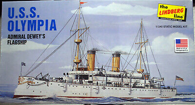 USS Olympia Admiral Dewey´s Flagship 1:240 Lindberg 402