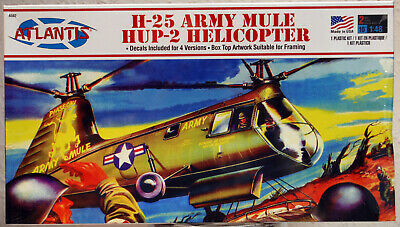 Piasecki H 25 Army Mule HUP 25 Helicopter 1:48  Atlantis 502