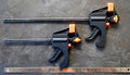 Spannzwingen Einhandzwingen Klemmzwingen Modellbauzwingen 100mm / 200mm