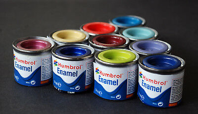 Humbrol Enamel Paint 168 Kunstharzf. zum Aussuchen 14 ml
