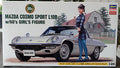 1968 Mazda Cosmo Sport L10B mit Figur 1:24 Hasegawa 52168 wieder 2018 limitiert