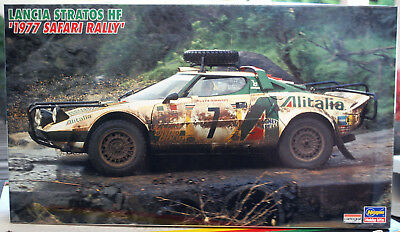 1977 Lancia Stratos HF Alitalia Safari Rallye 1:24 Hasegawa 25036 wieder 2018