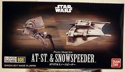 Star Wars 008 At-St & Snowspeeder 1:144 Bandai 215632