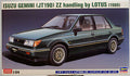 1988 Isuzu Gemini ZZ JT190 handling by Lotus 1:24 Hasegawa 20355