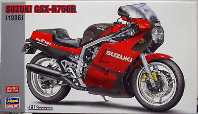 1986 Suzuki GSX R750R 1:12 Hasegawa 21730