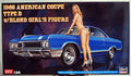 1966 Buick Wildcat Type B mit Figur 1:24 Hasegawa 52213 wieder neu 2019