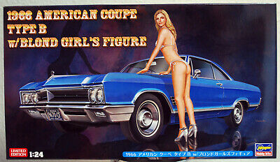 1966 Buick Wildcat Type B mit Figur 1:24 Hasegawa 52213 wieder neu 2019