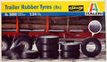 Italeri 3890 Trailer Rubber Tyres Tires Set LKW Reifen 1:24