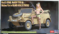 1942 PKW K1 Kübelwagen Type 82 mit Figur 1:24 Hasegawa 52273 wieder neu 2021