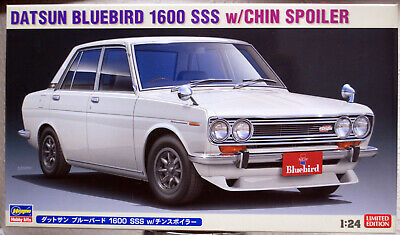 1970 Nissan / Datsun Bluebird 1600 SSS mit Spoiler 1:24 Hasegawa 20468