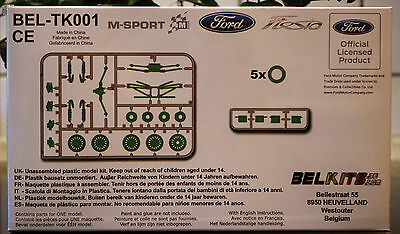 Belkits TK001 2010 und 2011 Ford Fiesta S 2000 WRC Gravel Kit 1:24