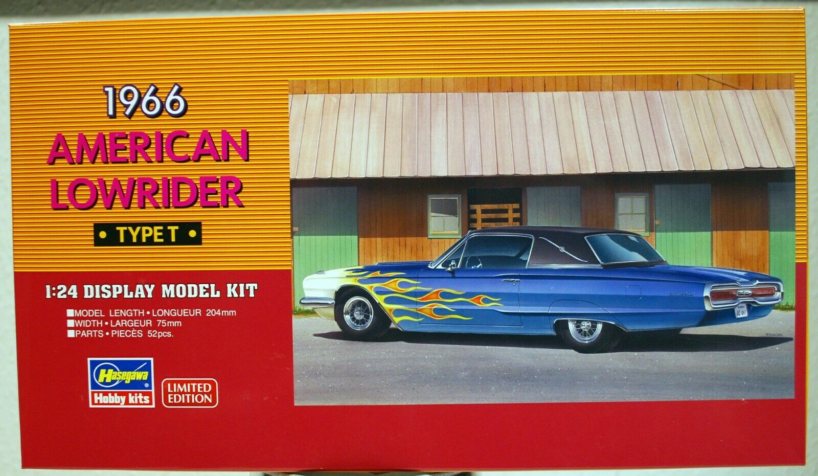 1966 Ford T-Bird American Lowrider Type T 1:24 Hasegawa 20379 wieder neu 2019