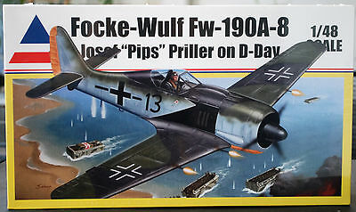 Focke Wulf FW 190 A8 Josef Pips Priller D-Day, 1:48, Accurate Miniatures 402