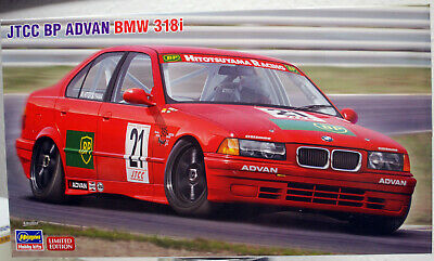 1994 BMW 318 i E 36 JTCC Advan 1:24 Hasegawa 20430 wieder neu 2020 limitiert