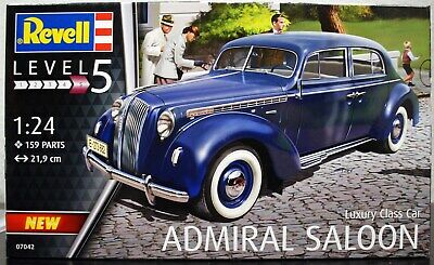 Revell 07042 1939 Opel Admiral Saloon Limousine 1:24 Bausatz