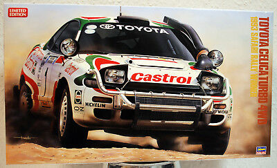 1993 Toyota Celica Turbo 4 WD Safari Rallye 1:24 Hasegawa 20309 limitiert
