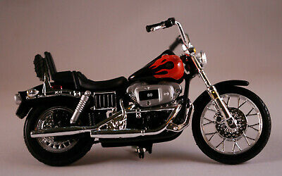 1980 Harley Davidson FXWG Wide Glide 1:24 Maisto