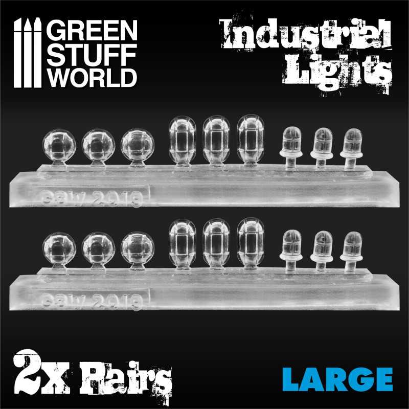 Green Stuff Industiebeleuchtung klar Lampen Wandlampen
