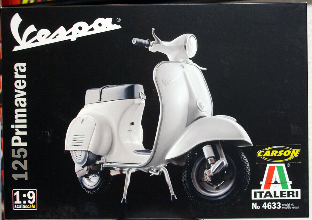 Vespa 125 Primavera 1:9  Italeri 4633 neu 2019