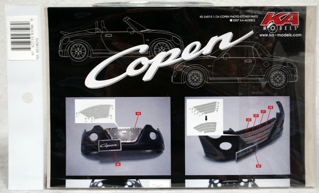 KA Models KA24010 UpGrade PE Set für daihatsu Copen 1:24