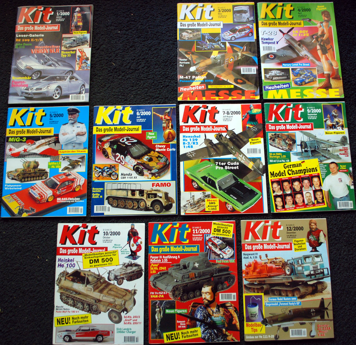 KIT Modellbaumagazin 2000 10 Hefte