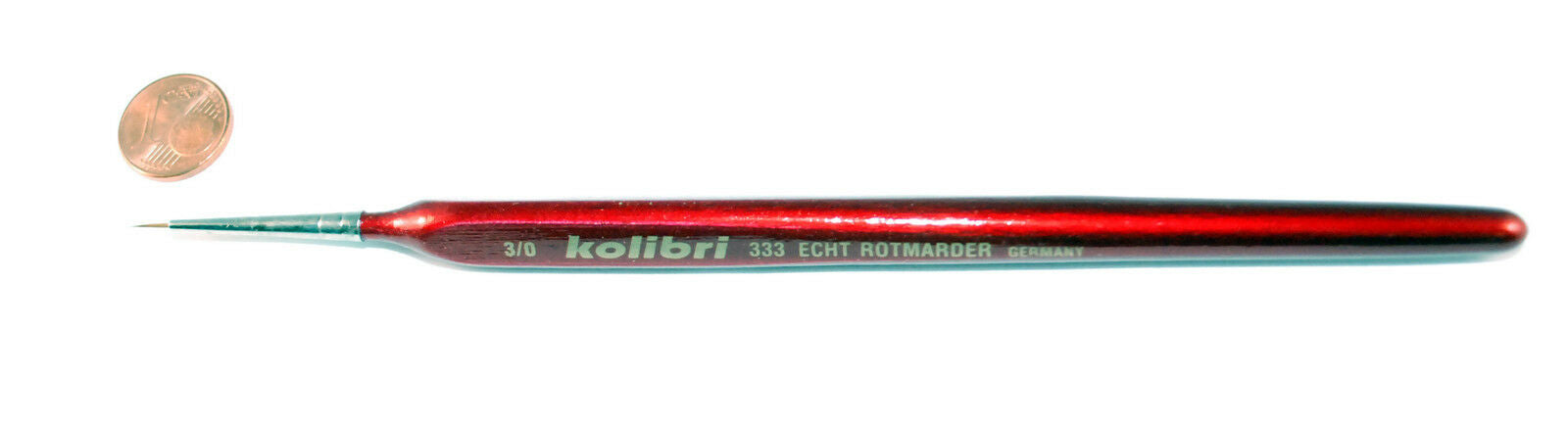 Kolibri Rotmarder Rundpinsel Gr. 10/0 bis 6 Öl- Acryl- Künstlerpinsel