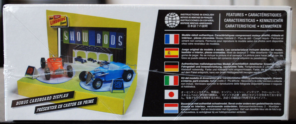 Customizable Show Rods 1:32 Lindberg 136
