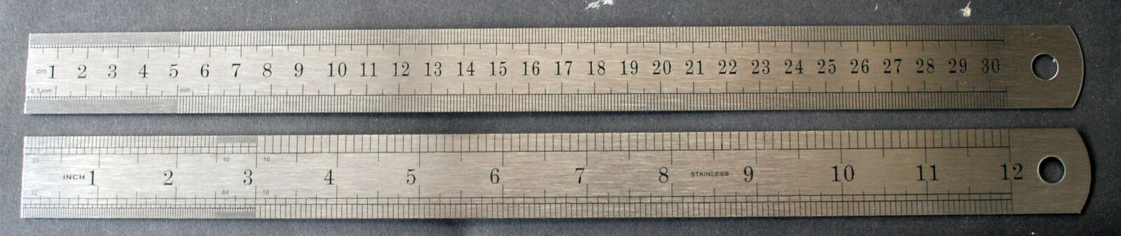 Lineal, Stahllineal 150mm / 300mm