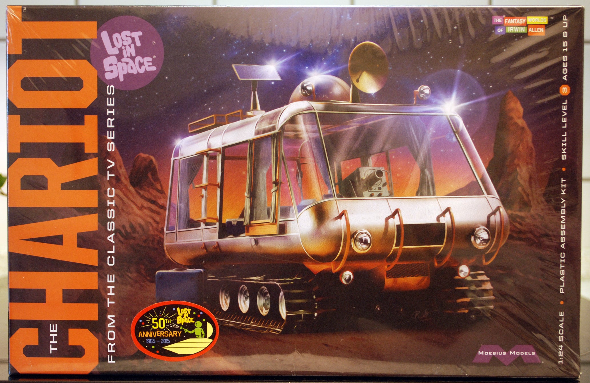 lost in space Chariot  1:24  Moebius 902