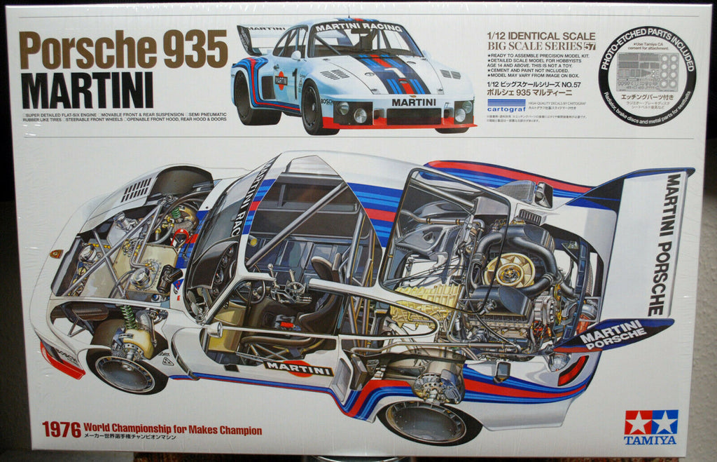1976 Porsche 935 Martini 1:12 Tamiya 12057 wieder neu 2020