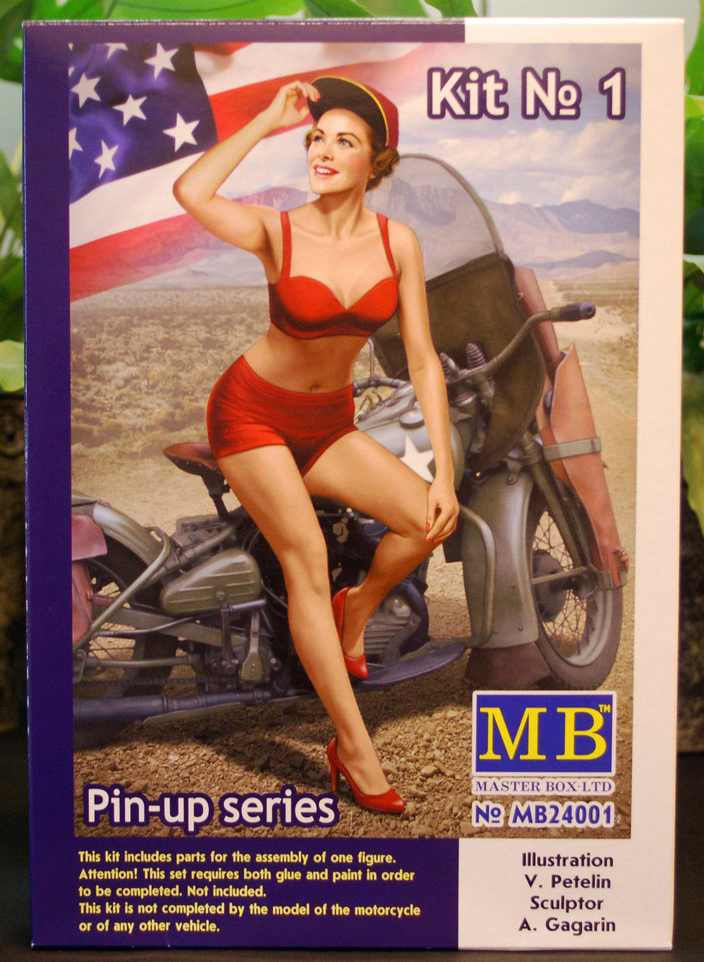 24001B Master Box Pin Up series I alle drei Bausätze 1:24