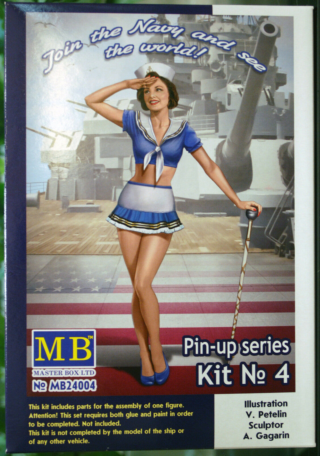 24004B Master Box Pin Up series II alle drei Bausätze 1:24