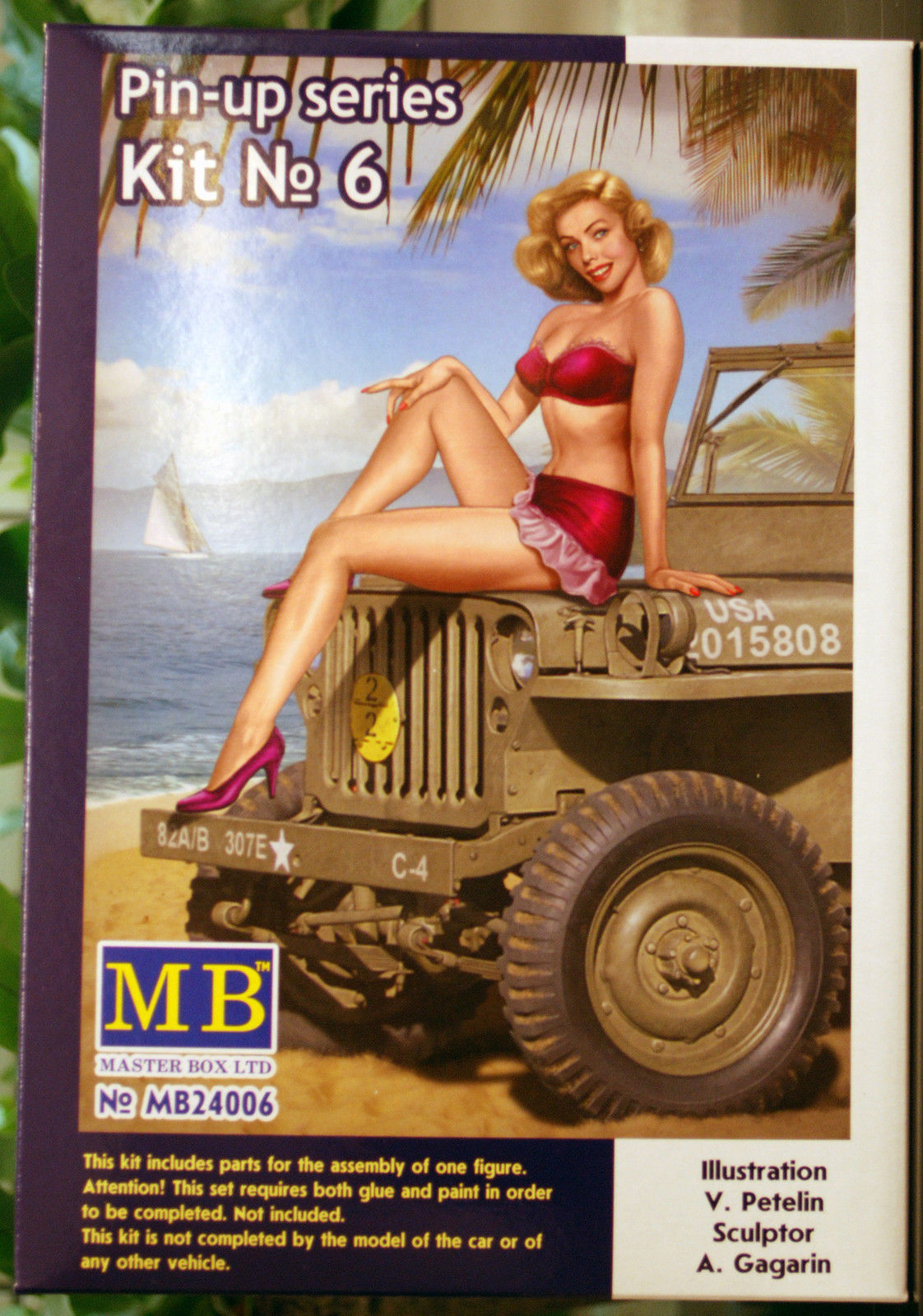 24006 Master Box Pin Up series Samantha Figurenbausatz 1:24