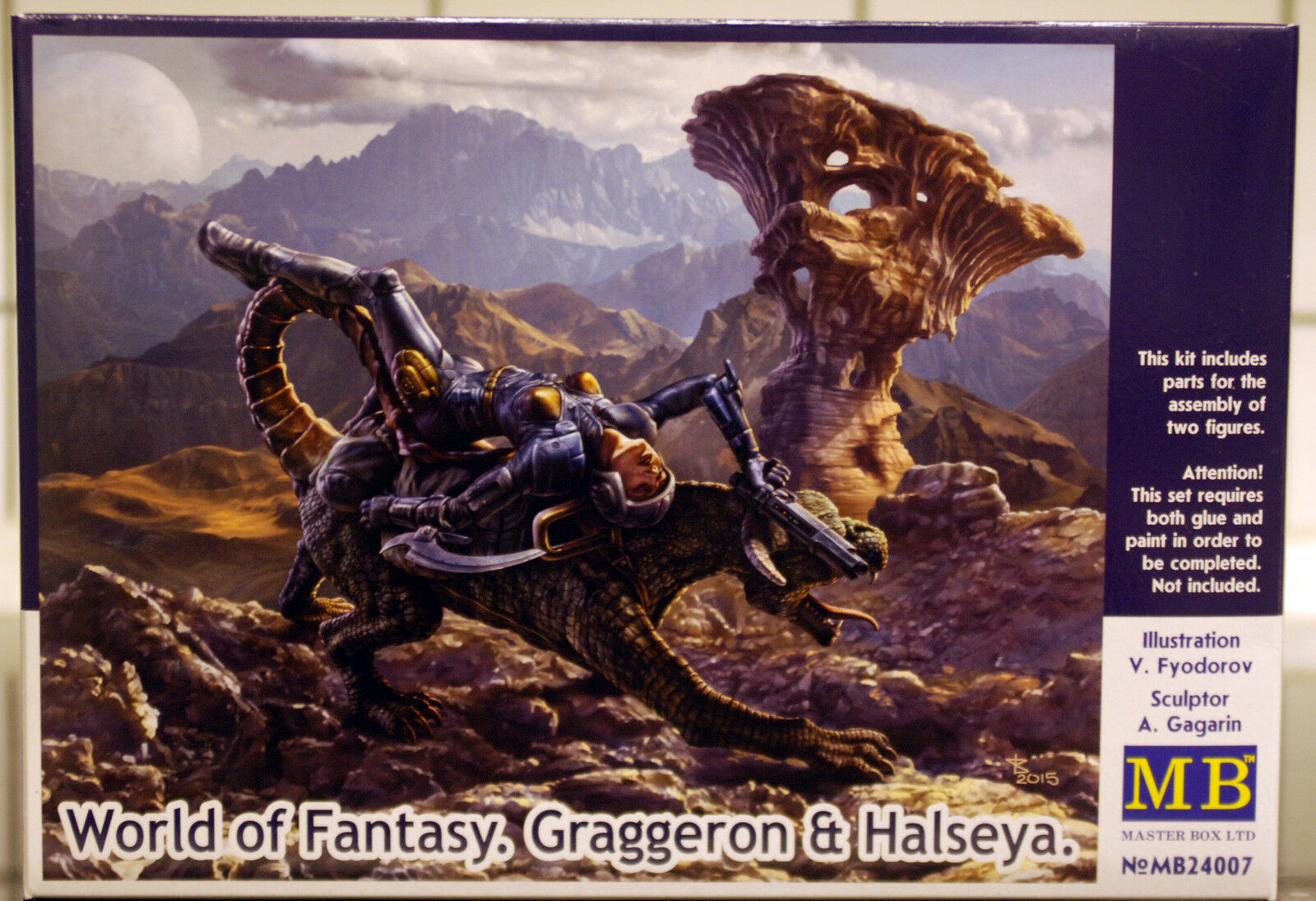 24007 Master Box  WoF Graggeron & Halseya Figurenbausatz 1:24