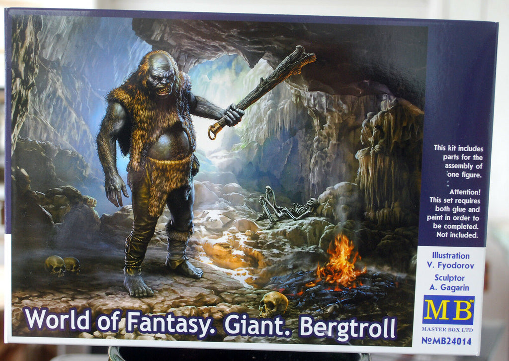 24014 Master Box WoF Figurenbausatz Bergtroll, Riese, Giant, 1:24