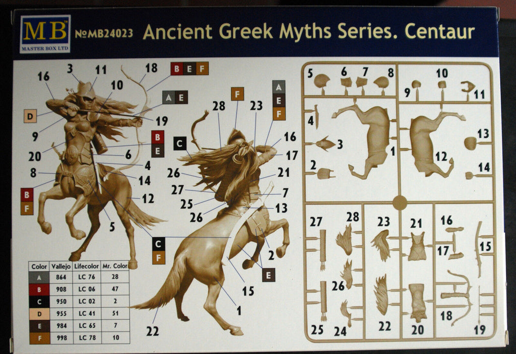 24023 Master Box Centaur - Ancient Greek Myths Series 1:24 neu 2017