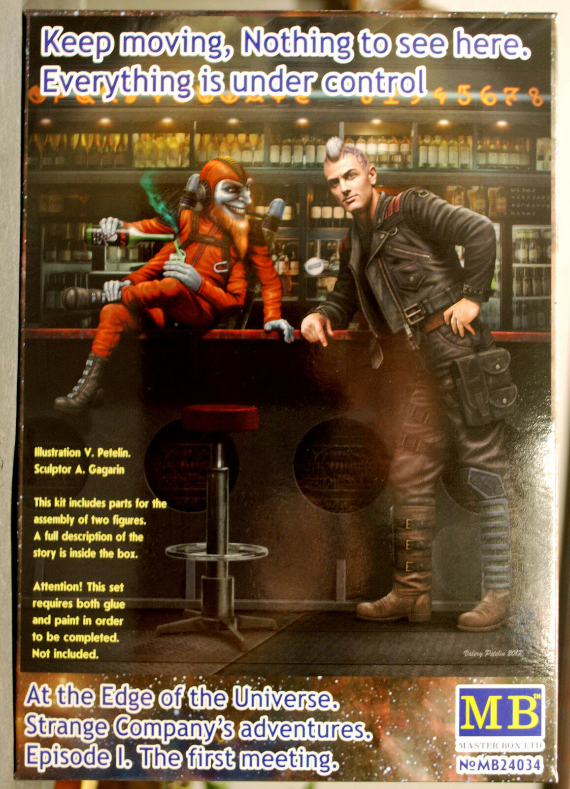 24034 Master Box At the edge of the Universe Figurenbausätze 1:24 neu 2018