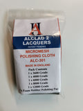 Alclad 2 Micromesh Schleifblock Schleifleinen Polierleinen Nassschleifen Set