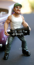 23999 American Diorama Musclemen Werkstatt Mechaniker Trucker Troy, 1:24