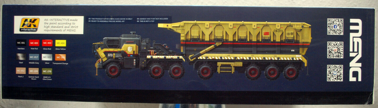 Meng MMS-001 Transport Truck CN114-03 The wandering Earth 1:100