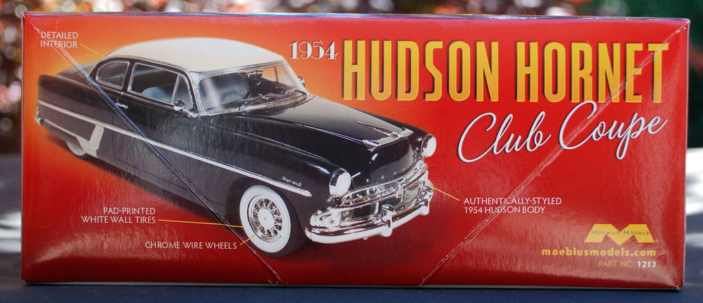 1954 Hudson Hornet Club Coupe, 1:25, Moebius 1213  neu, neu, 2015, neu, neu